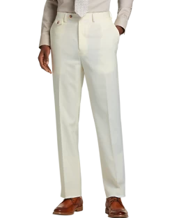 Tayion Classic Fit Suit Separates Pants, White