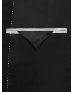 Wilke-Rodriguez Slim Fit Suit Separates, Black Grid -Men Clothing Shop MW40 3WED 02 WILKE RODRIGUEZ BLACK GRID ALT2