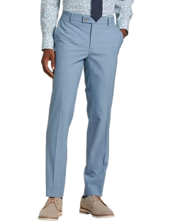 Egara Skinny Fit Suit Separates Pants, Light Blue