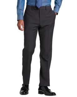 Calvin Klein Slim Fit Suit, Charcoal Check -Men Clothing Shop MW40 3WWX 97 CALVIN KLEIN CHARCOAL CHECK ALT2
