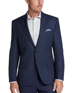 Lauren By Ralph Lauren Classic Fit Suit, Blue Windowpane Plaid