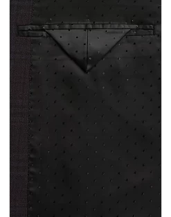 Michael Strahan Classic Fit Vested Suit, Burgundy Plaid -Men Clothing Shop MW40 3WYM 60 MICHAEL STRAHAN BURGUNDY PLAID ALT4