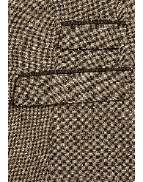 Paisley & Gray Slim Fit Suit Separates Coat, Caramel Donegal 7 Paisley & Gray Slim Fit Suit Separates Coat, Caramel Donegal - Image 5