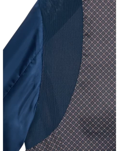 Egara Skinny Fit Suit Separates Coat, Blue Twill -Men Clothing Shop MW40 3X1U 06 EGARA BURGUNDY TWILL ALT4