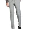 Egara Skinny Fit Suit Separates Pant, Black & White Houndstooth
