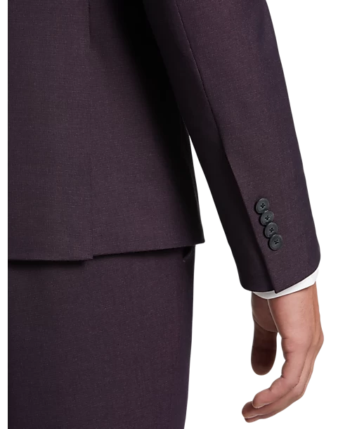 Egara Skinny Fit Suit Separates Coat, Green Tic 4 Egara Skinny Fit Suit Separates Coat, Green Tic - Image 2