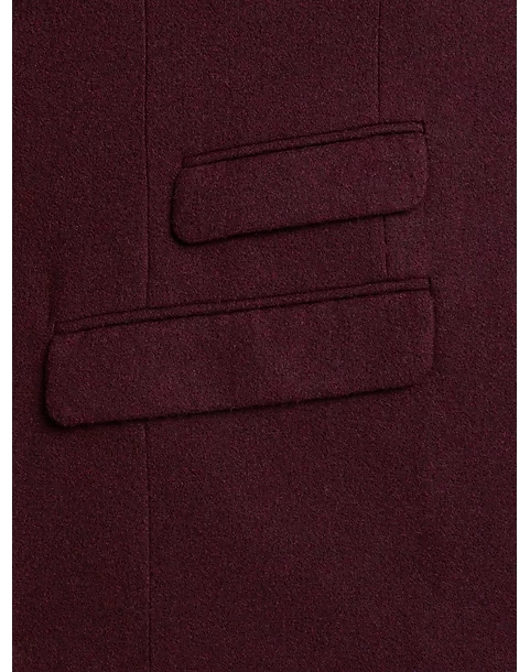 Paisley & Gray Slim Fit Suit Separates Coat, Deep Wine 6 Paisley & Gray Slim Fit Suit Separates Coat, Deep Wine - Image 4