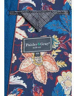 Paisley & Gray Slim Fit Suit Separates Coat, Cobalt Blue -Men Clothing Shop MW40 3X4V 14 PAISLEY GRAY COBALT BLUE ALT3