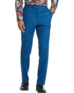 Paisley & Gray Slim Fit Suit Separates Pants, Cobalt Blue