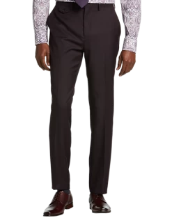 Tayion Classic Fit Suit Separates Pants, Wine Plum