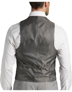 Michael Strahan Classic Fit Suit Gray Stripe 14 Michael Strahan Classic Fit Suit Gray Stripe -Men Clothing Shop MW40 3X9W 34 MICHAEL STRAHAN GRAY STRIPE ALT5