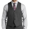 Joseph Abboud Classic Fit Suit Separates Vest, Gray Sharkskin -Men Clothing Shop MW40 3XAX 90 JOSEPH ABBOUD GRAY SHARKSKIN MAIN