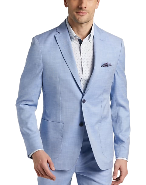 Michael Kors Modern Fit Suit Separates Coat, Light Gray 3 Michael Kors Modern Fit Suit Separates Coat, Light Gray