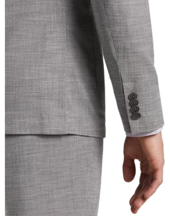 Michael Kors Modern Fit Suit Separates, Light Gray -Men Clothing Shop MW40 3XCP 16 MICHAEL KORS LIGHT GRAY SOLID ALT1