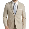 Michael Kors Modern Fit Suit Separates Coat, Tan -Men Clothing Shop MW40 3XCV 05 MICHAEL KORS TAN SOLID MAIN 1