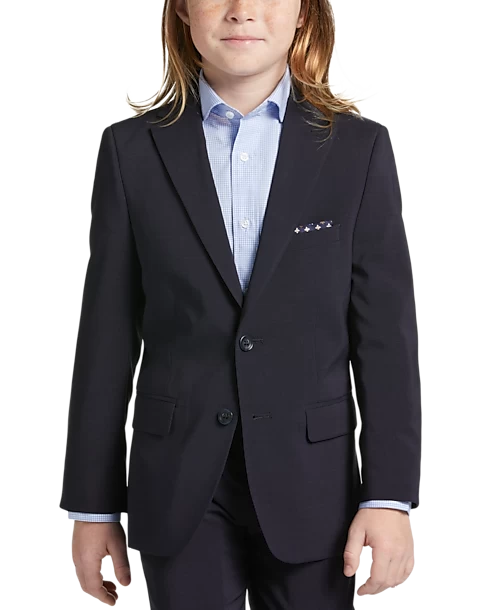 Kenneth Cole Reaction Boys Suit, Navy 3 Kenneth Cole Reaction Boys Suit, Navy