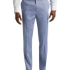 Calvin Klein Slim Fit Suit Separates Linen-Blend Pants, Light Blue