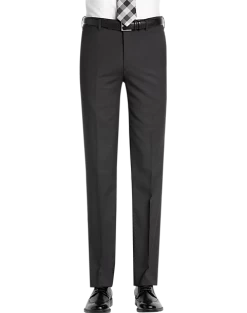 Awearness Kenneth Cole AWEAR-TECH Slim Fit Suit Separates Pants, Charcoal Gray