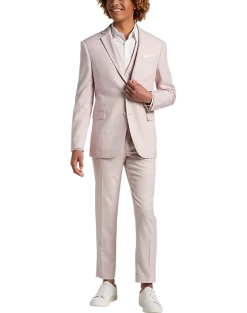 Egara Skinny Fit Suit Separates Coat, Rose Tic -Men Clothing Shop MW40 3XGW 11 EGARA ORANGE ROSE TIC ALT5