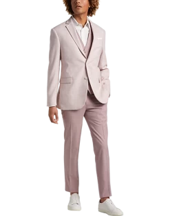 Egara Skinny Fit Suit Separates Coat, Rose Tic -Men Clothing Shop MW40 3XGW 11 EGARA ORANGE ROSE TIC ALT6