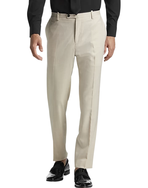 Paisley & Gray Slim Fit Suit Separates Pants, Beige 3 Paisley & Gray Slim Fit Suit Separates Pants, Beige