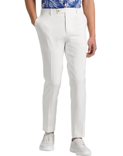 Paisley & Gray Slim Fit Suit Separates Pants, White
