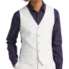 Paisley & Gray Slim Fit Suit Separates Vest, White