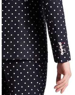 Paisley & Gray Slim Fit Suit Separates Coat, Navy With White Polka Dots -Men Clothing Shop MW40 3XLU 27 PAISLEY GRAY NAVY WHITE POKA DOTS ALT2