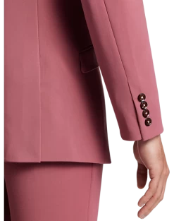 Paisley & Gray Slim Fit Suit Separates Coat, Dark Pink -Men Clothing Shop MW40 3XM2 07 PAISLEY GRAY DARK PINK KNIT ALT2