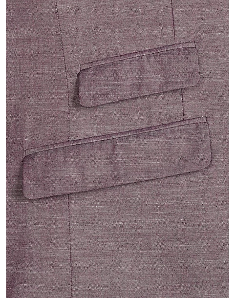 Paisley & Gray Slim Fit Suit Separates Coat, Mulberry 7 Paisley & Gray Slim Fit Suit Separates Coat, Mulberry - Image 5