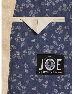 JOE Joseph Abboud Double Breasted Slim Fit Suit Separates, Dusty Blue -Men Clothing Shop MW40 3XN7 23 JOE JOSEPH ABBOUD TAN CHAMBRAY ALT3