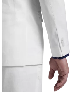 JOE Joseph Abboud Slim Fit Ljinen Blend Suit Separates, White -Men Clothing Shop MW40 3XNC 49 JOE JOSEPH ABBOUD WHITE ALT1