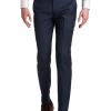 JOE Joseph Abboud Slim Fit Suit Separates Pants, Navy Plaid -Men Clothing Shop MW40 3XTH 61 JOE JOSEPH ABBOUD NAVY PLAID MAIN