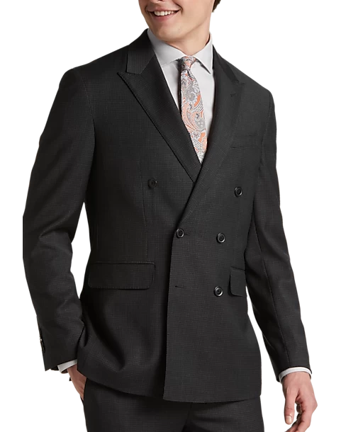 JOE Joseph Abboud Slim Fit Suit Separates Coat, Charcoal Check 3 JOE Joseph Abboud Slim Fit Suit Separates Coat, Charcoal Check