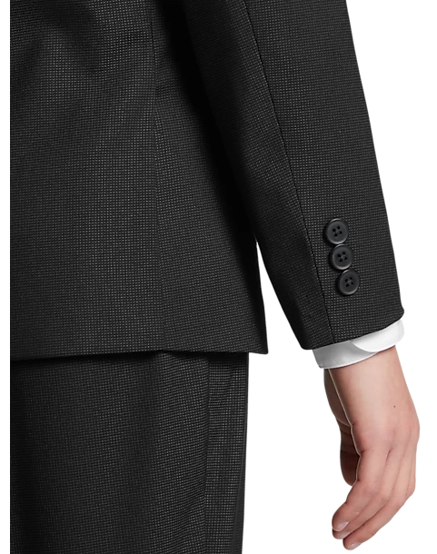 Michael Strahan Boys Suit Separates Jacket, Black 4 Michael Strahan Boys Suit Separates Jacket, Black - Image 2