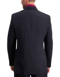 Haggar Travel Performance Classic Fit Suit Separates Coat, Black 6 Haggar Travel Performance Classic Fit Suit Separates Coat, Black -Men Clothing Shop MW40 3Y4X 02 HAGGAR BLACK SOLID ALT1