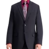 Haggar Travel Performance Classic Fit Suit Separates Coat, Black -Men Clothing Shop MW40 3Y4X 02 HAGGAR BLACK SOLID MAIN