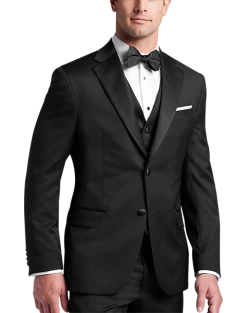 Joseph Abboud Black Label Modern Fit Suit Separates Tuxedo Coat, Black -Men Clothing Shop MW40 3Y70 10 JOSEPH ABBOUD BLACK LABEL FORMAL ALT7
