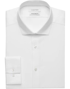 Calvin Klein Infinite Non-Iron Slim Fit Stretch Collar Dress Shirt, Navy