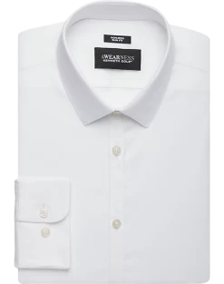 Awearness Kenneth Cole Slim Fit Performance Stretch Dress Shirt, White
