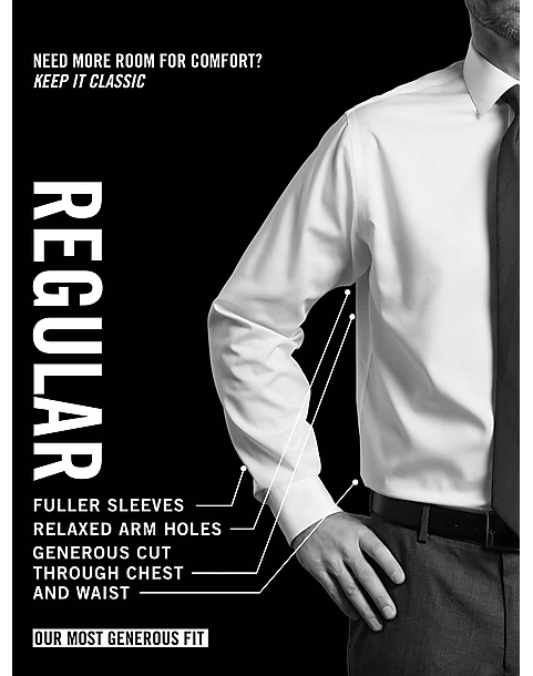 Lauren By Ralph Lauren UltraFlex Regular Fit Non-Iron Dress Shirt, White 4 Lauren By Ralph Lauren UltraFlex Regular Fit Non-Iron Dress Shirt, White - Image 2