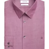 Calvin Klein Slim Fit Embroidered Logo Dress Shirt, Wine 2 Calvin Klein Slim Fit Embroidered Logo Dress Shirt, Wine -Men Clothing Shop MW40 5F3A 11 CALVIN KLEIN WINE SOLID MAIN