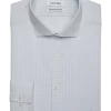 Calvin Klein Infinite Wrinkle Free Slim Fit Stretch Collar Dress Shirt, Blue Plaid -Men Clothing Shop MW40 5FKE 23 CALVIN KLEIN BLUE PLAID MAIN