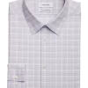 Calvin Klein Infinite Wrinkle Free Slim Fit Stretch Collar Dress Shirt, Iris Plaid 1 Calvin Klein Infinite Wrinkle Free Slim Fit Stretch Collar Dress Shirt, Iris Plaid -Men Clothing Shop MW40 5FKH 28 CALVIN KLEIN IRIS MAIN
