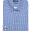 Nautica Slim Fit Four-Way Stretch Dress Shirt, Blue Check