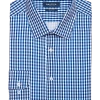 Nautica Slim Fit Four-Way Stretch Dress Shirt, Navy Check -Men Clothing Shop MW40 5FN3 32 NAUTICA BLUE STRIPE MAIN