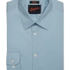 Egara Skinny Fit Point Collar Dress Shirt, Blue 2 Egara Skinny Fit Point Collar Dress Shirt, Blue -Men Clothing Shop MW40 5FND 02 EGARA LT BLUE SOLID MAIN
