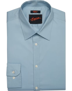 Egara Skinny Fit Point Collar Dress Shirt, Blue