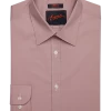 Egara Skinny Fit Point Collar Dress Shirt, Mauve 1 Egara Skinny Fit Point Collar Dress Shirt, Mauve -Men Clothing Shop MW40 5FND 13 EGARA ORANGE DEAUVILLE MAUVE MAIN