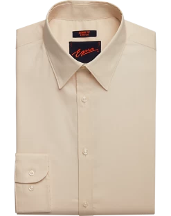 Egara Skinny Fit Point Collar Dress Shirt, Tan
